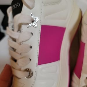 Jimmy Choo V sneakers in pink